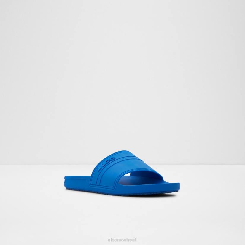 Aldo france chaussures homme VD8R11103 Aldo sandale à glissière dinmore de mode bleue