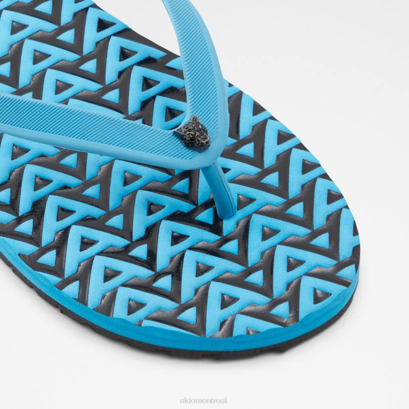 Aldo france chaussures homme VD8R4508 Aldo tongs à la mode bleu vif