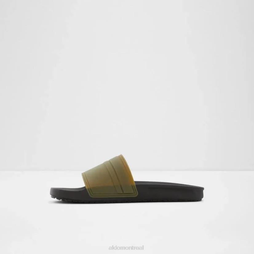 Aldo france chaussures homme VD8R5593 Aldo sandale à glissière pour hommes kaki fashion dinmore