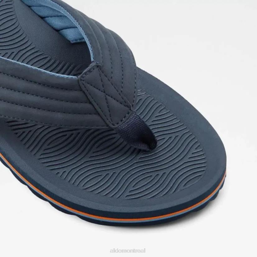 Aldo france chaussures homme VD8R5608 Aldo proicien sandale tong plate homme marine mode