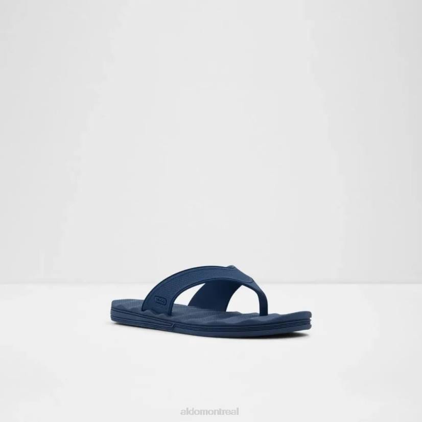 Aldo france chaussures homme VD8R6463 Aldo sandale tong pour hommes haciendo marine mode