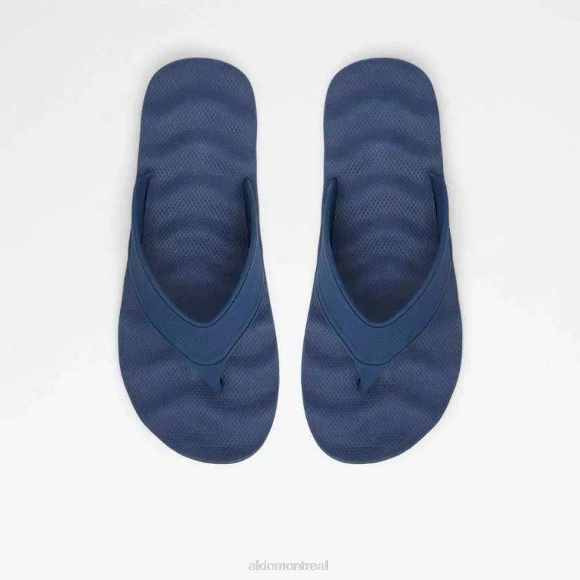 Aldo france chaussures homme VD8R6463 Aldo sandale tong pour hommes haciendo marine mode