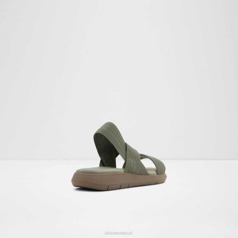 Aldo france sac VD8R11107 Aldo mode kaki reposa sandale à bride arrière