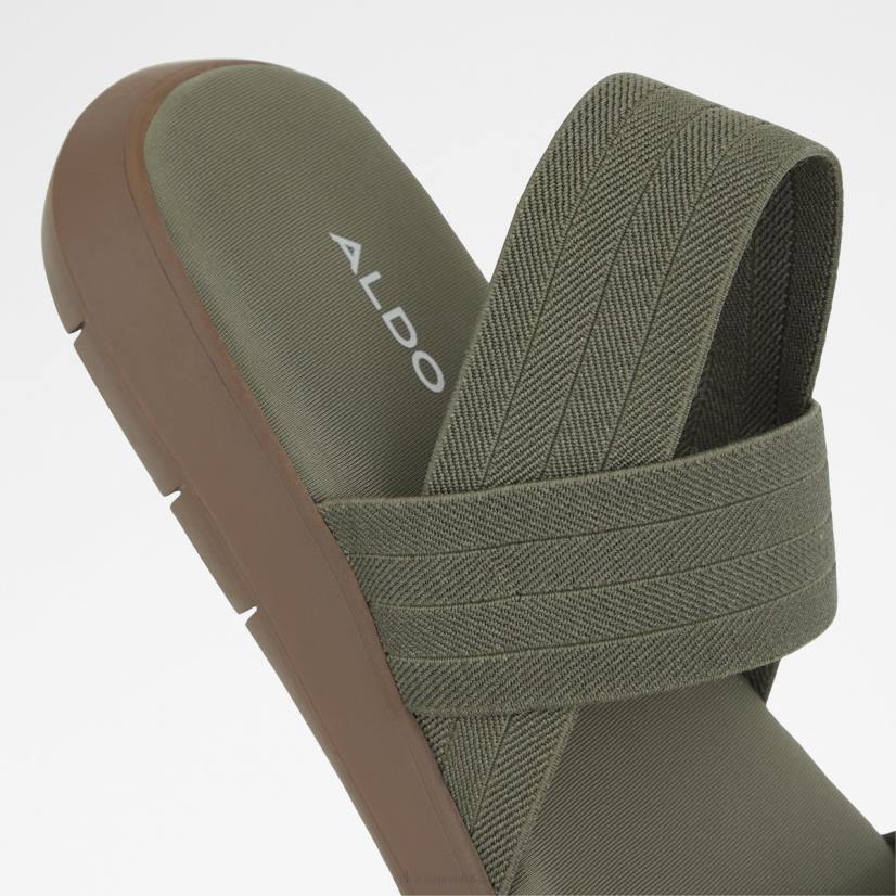 Aldo france sac VD8R11107 Aldo mode kaki reposa sandale à bride arrière