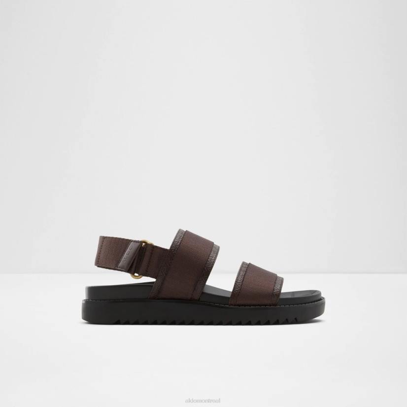 Aldo france sac VD8R3007 Aldo sandales plates à la mode marron