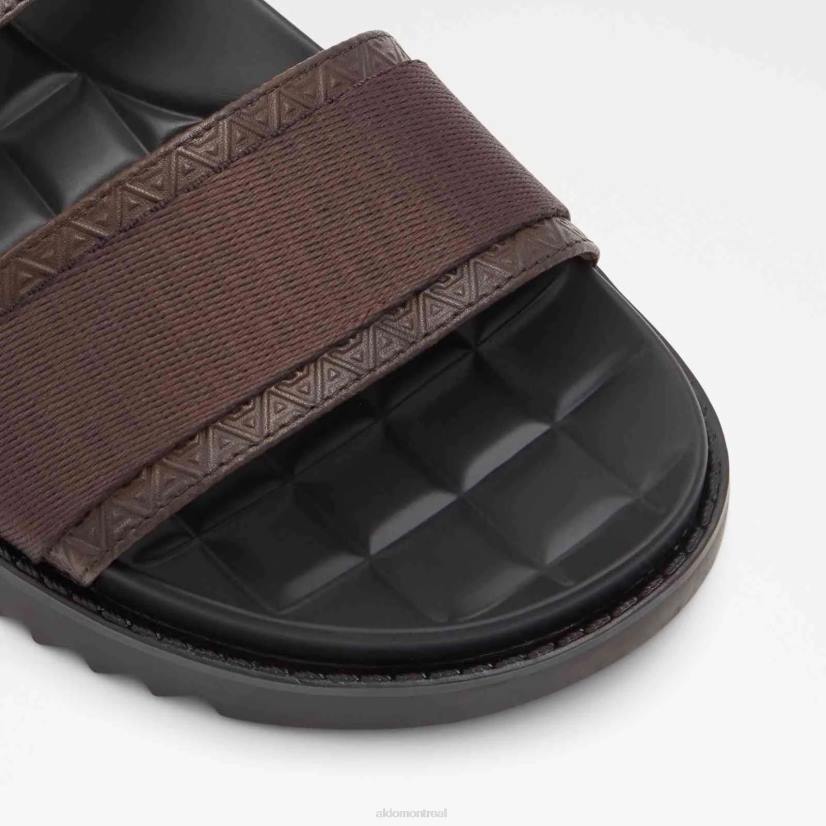 Aldo france sac VD8R3007 Aldo sandales plates à la mode marron