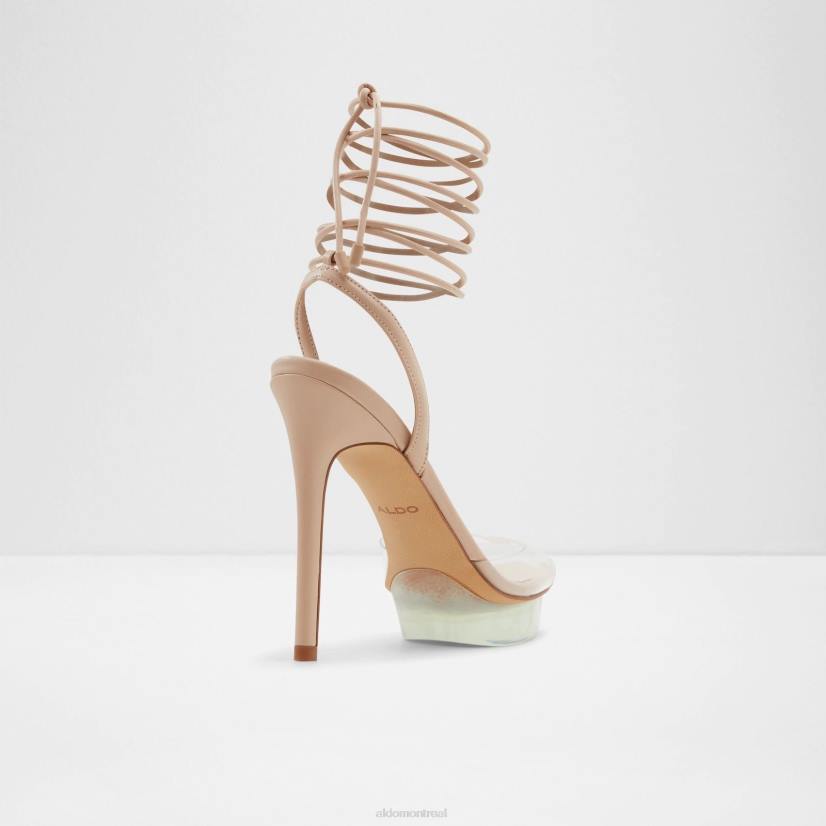 Aldo footwear sale VD8R2395 Aldo bossis sandales à talons talons hauts beige mode