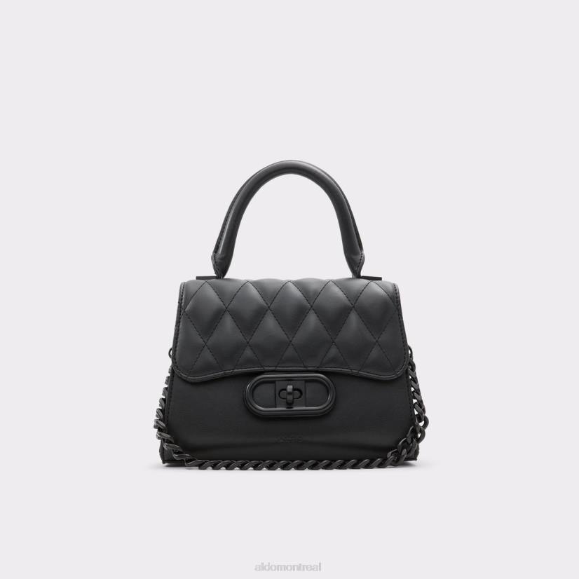 Aldo footwear VD8R6564 Aldo sac à poignée supérieure tranquille noir à la mode
